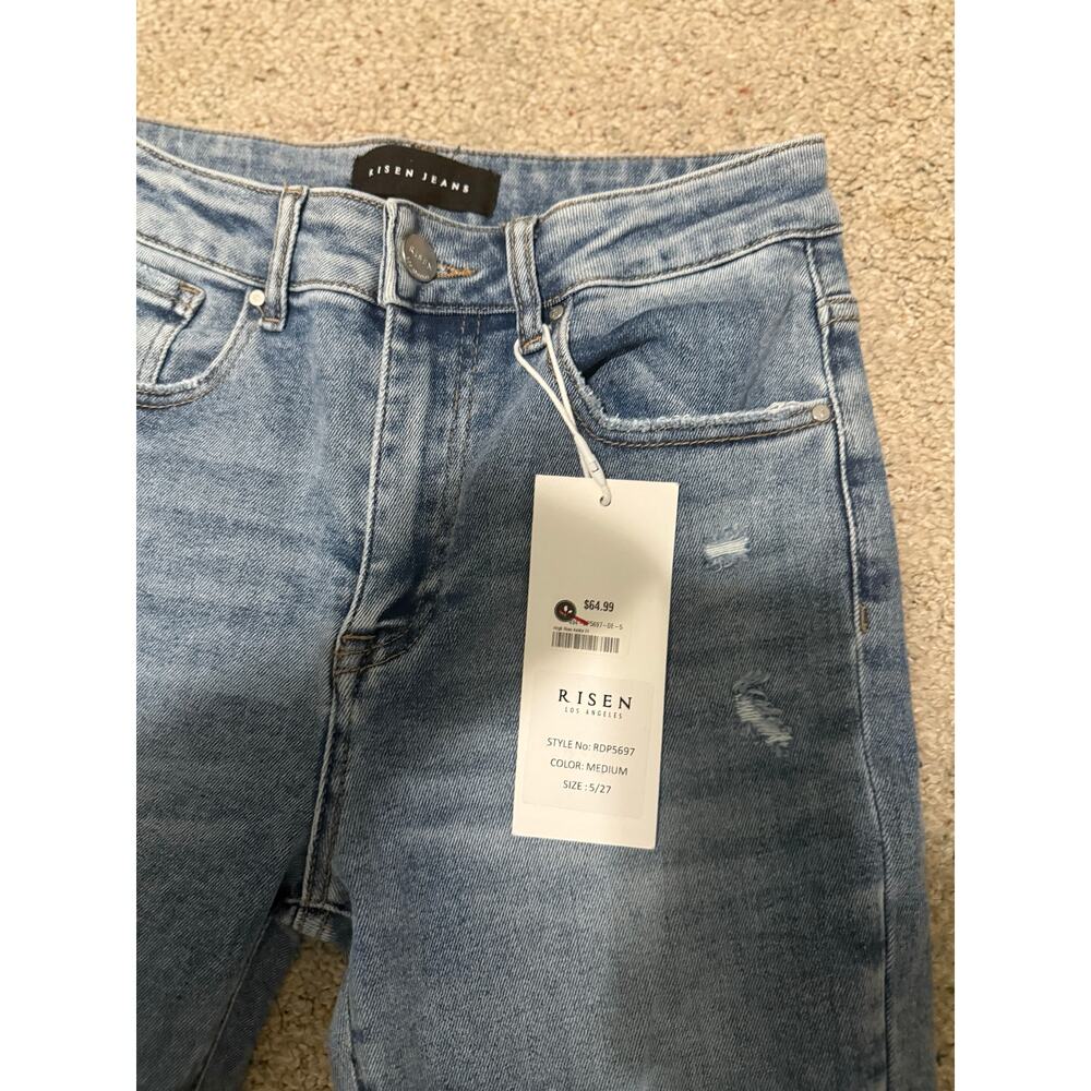 NWT Risen High Rise Ankle Flare Size 5/27 - Picture 3 of 4